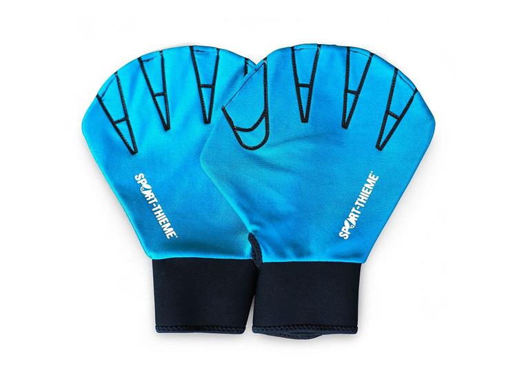 Aquafitness handskar stängda Röd - M