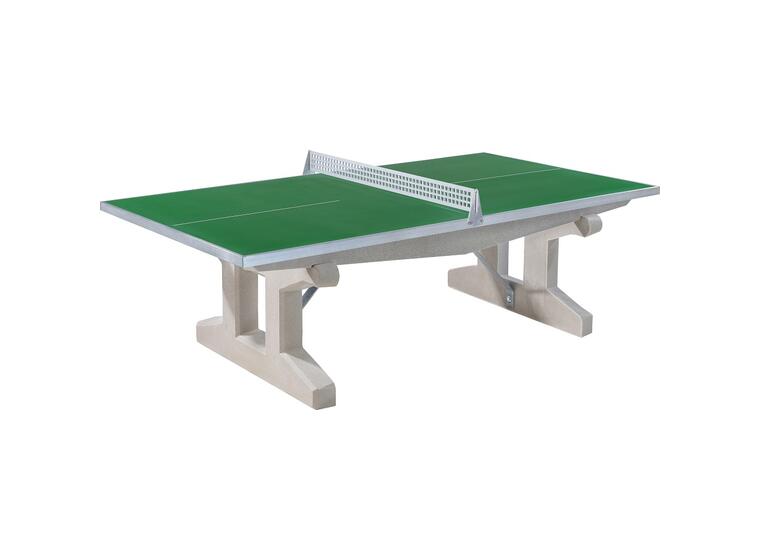 Bordtennisbord Premium Stabil 700 kg Grått utomhusbord i Polymerbetong 