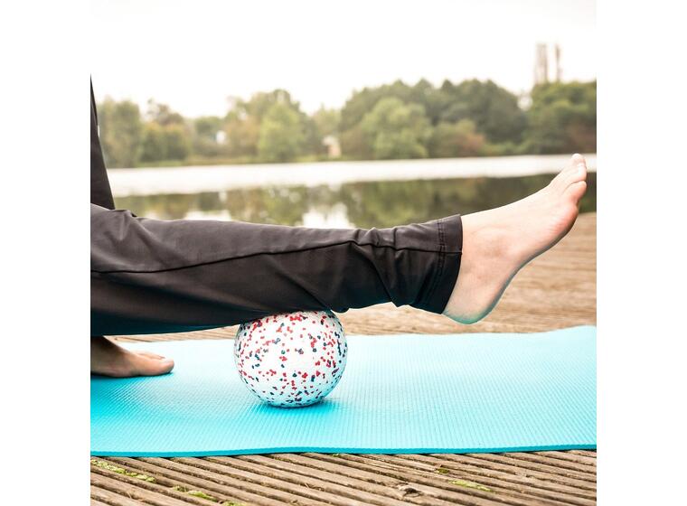 Fascia färgrik  Massageboll 12 cm | Bindvävsstimulering 