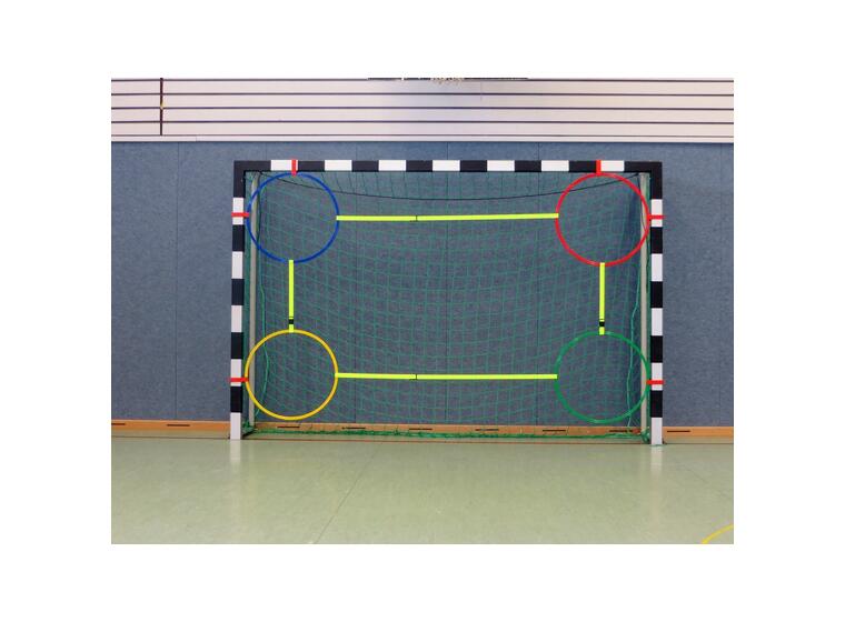 Målvägg för handbollsmål 3x2 m Ringar och band för Skotträning 