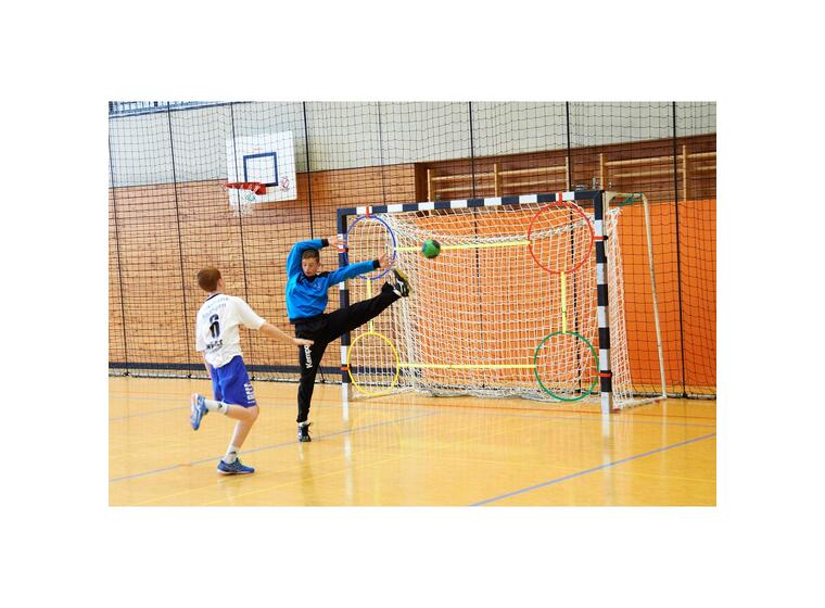Målvägg för handbollsmål 3x2 m Ringar och band för Skotträning 