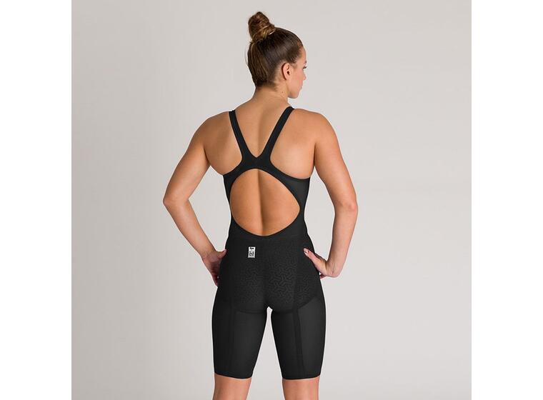 PWS Carbon Glide Open Back Arena | Svart/Guld | Tävlingsbaddräkt 