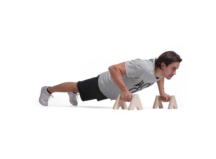 Push up bars 2 st Små smidiga paralettes 
