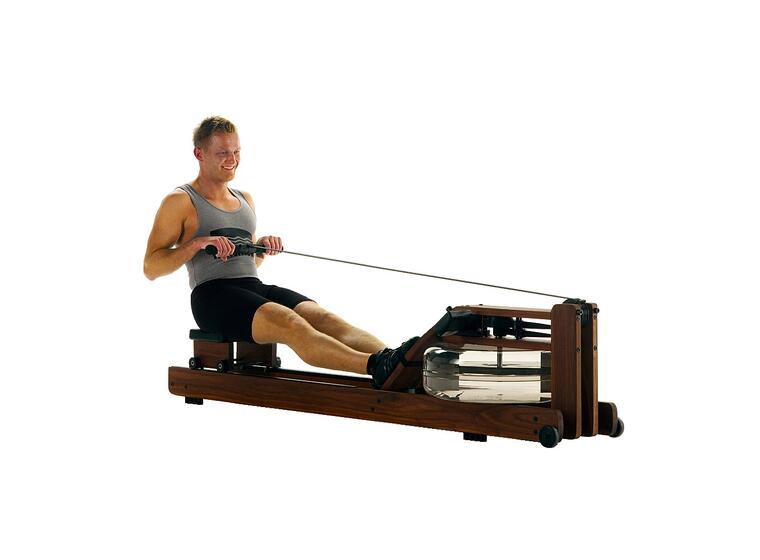 Roddmaskin i trä med vattenmotstånd WaterRower i träslaget ask 