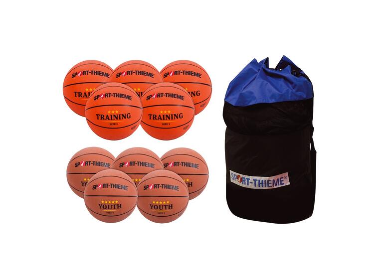 Sport-Thieme basketboll set ungdom Strl 6 | Förvaringsväska 