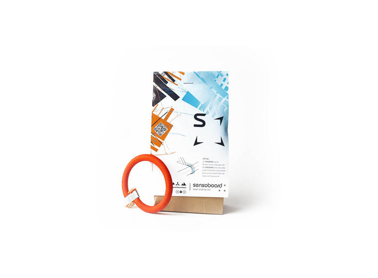 Tillbehör för balansbräda Sensoboard Reservdel | 8 orange band 