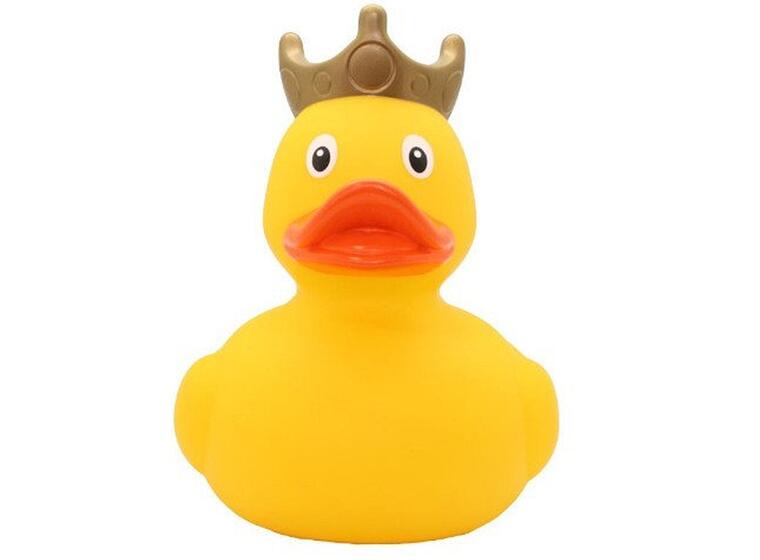 Badanka stor | 23 cm Extra stor badanka med krona | gul 