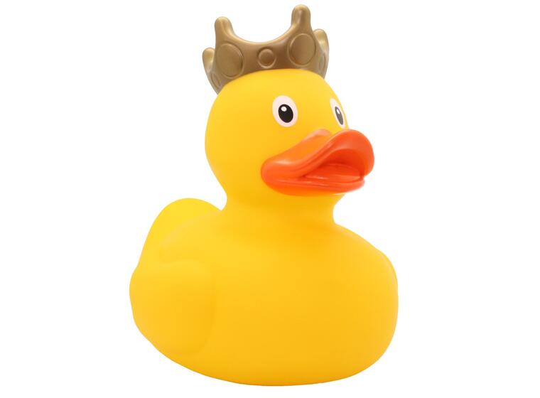 Badanka stor | 23 cm Extra stor badanka med krona | gul 