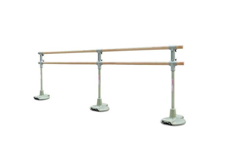 Balettstänger Braig 5m fristående m/hjul 51/41 cm | längd 500 cm | oval profil 