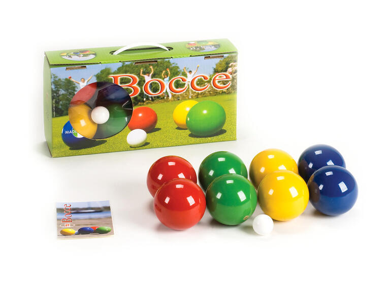 Bouleklot i trä 8 st bollar Boccia | Petanque 