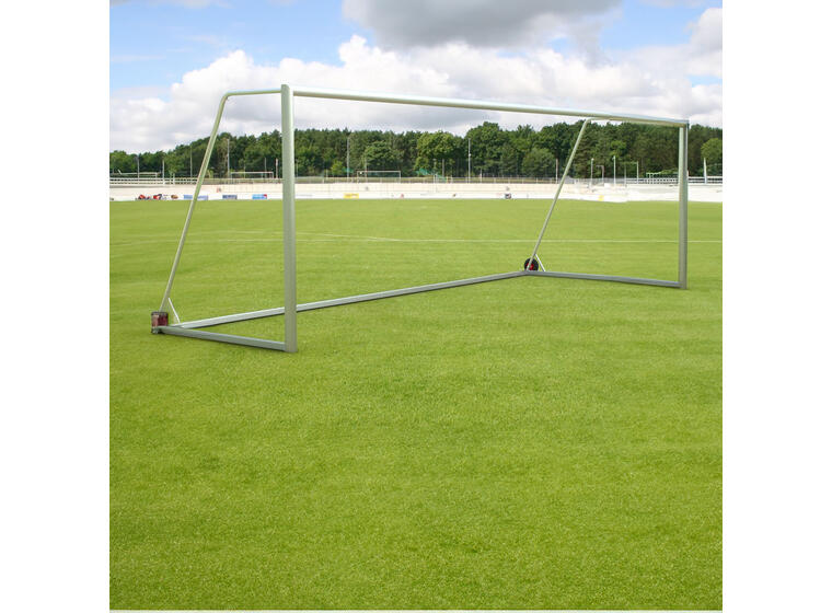 Fotbollsmål 7,32x244 m Eco 11 manna | mål med hjul 