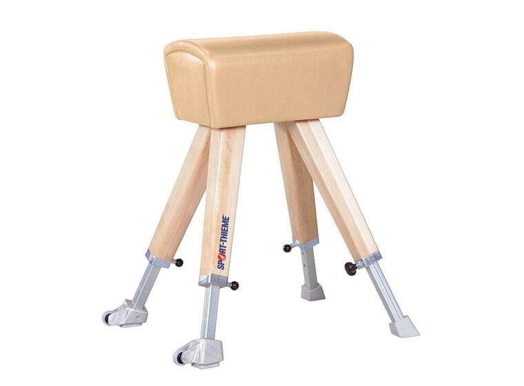 Gymnastikbock med träben 110-170 cm TÜV/GS certifierad 