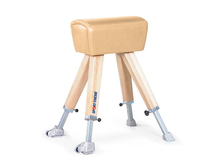Gymnastikbock med träben 110-170 cm TÜV/GS certifierad 