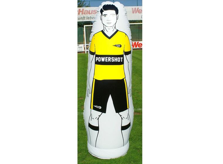 Power Shot Air Dummy 205cm Frisparksdocka Uppblåsbar frisparkfigur 
