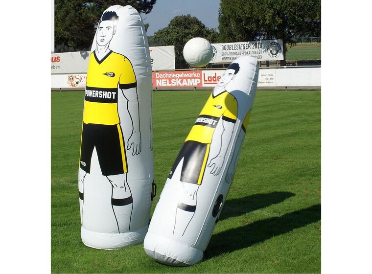 Power Shot Air Dummy 205cm Frisparksdocka Uppblåsbar frisparkfigur 