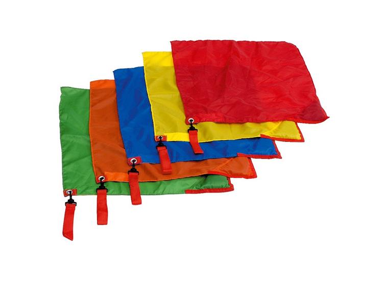Rytmikflaggor 6 st. Blandade färger