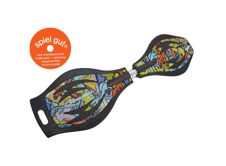 Schildkröt Waveboard Grafitti Streetsurfing| Good Vibes | Från 8 år 