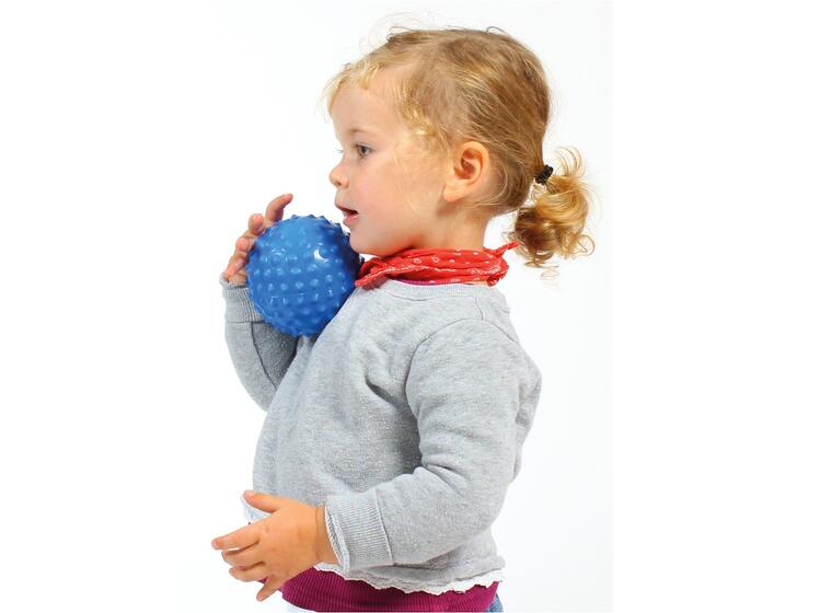 Togu Senso Ball Massageboll 11 cm Terapiboll med rundade taggar | Blå 