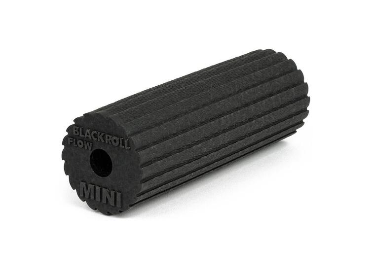 Blackroll Fascia Mini Flow Massagerulle | 5,5 x 15 cm | Svart 