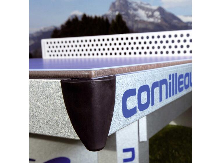 Bordtennisbord Cornilleau 510M Campus Blått utomhus pingisbord | Med nät 