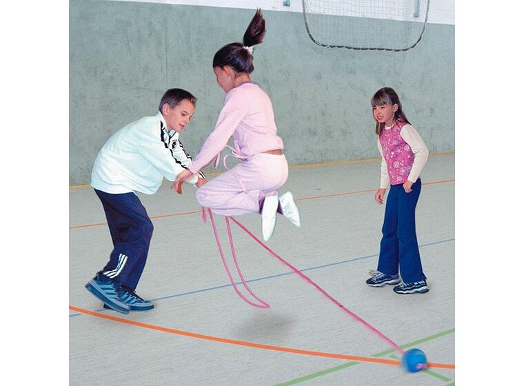 Hopprep Circle Jump 6 m | Snurrep med gummiboll i änden 
