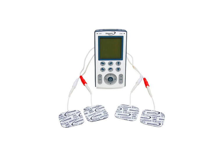 TENS EMS Apparat TEN 250 8 elektroder | Flera program 