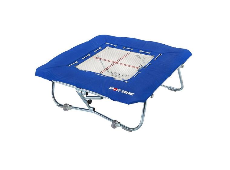 Trampett Premium 112 - 6x6 mm nylonband Hoppduk 60x60 cm - Stålfjäder 