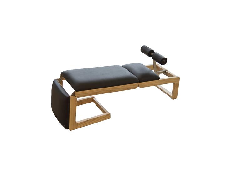 Träningsbänk Tria Trainer Nohrd Ek Flexibel bänk trä 90x35x55cm Konstläder 
