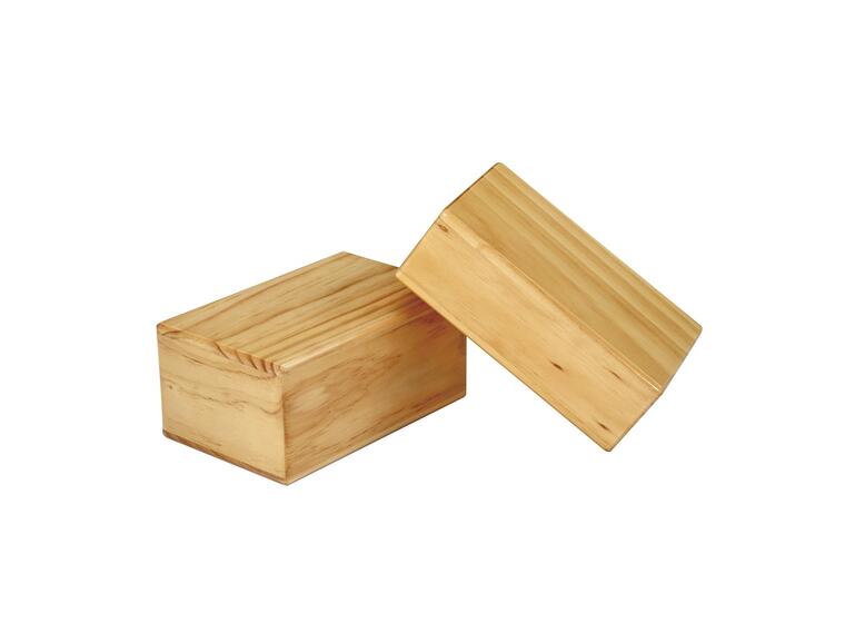 Yoga Block i trä 22,5x15x7,5 cm 