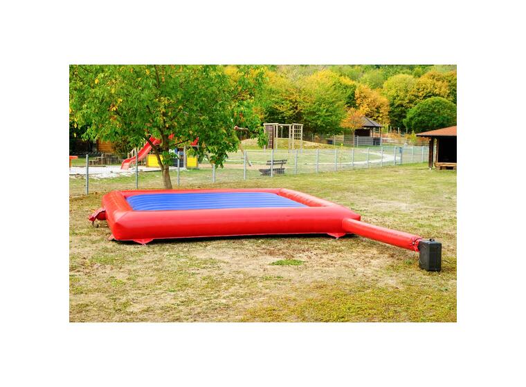 Airtramp 5x5 m Stor luftfylld hoppmatta 