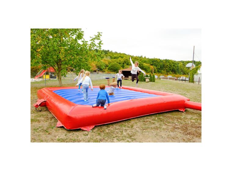 Airtramp 5x5 m Stor luftfylld hoppmatta 