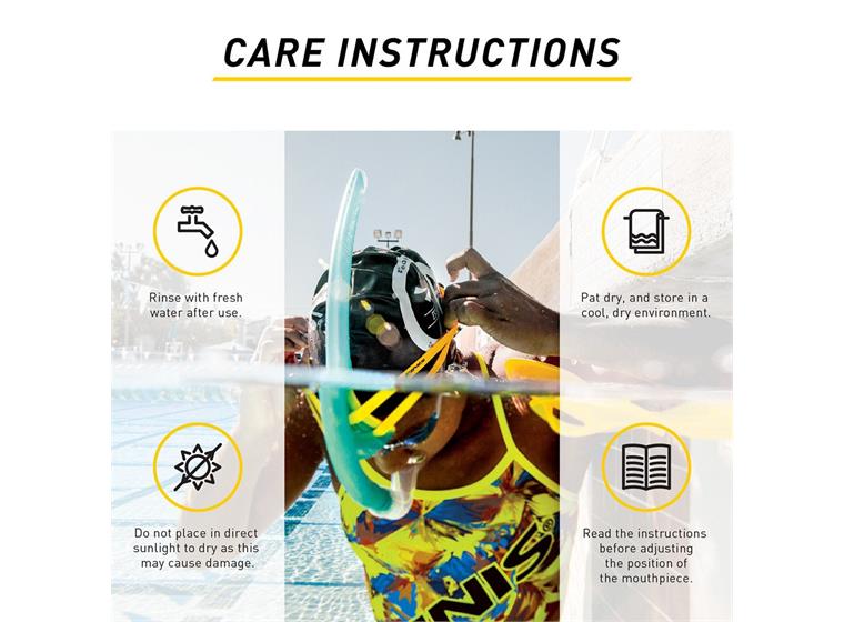 FINIS Stability snorkel: SPEED Svart 
