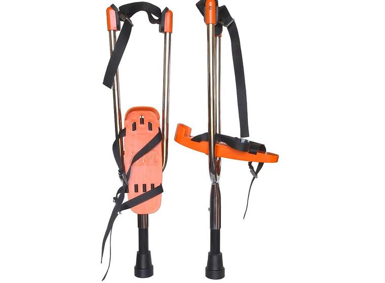 Hoppstyltor att fästa på benen Orange Passar ungdom upp til 80 kg 