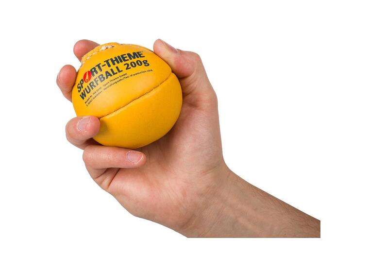 Kast med liten boll 200 gram | 8 cm Läder, utan studs 