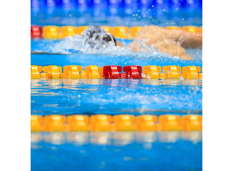 Malmsten Gold PRO Racing Lane 25 m World Aquatics Simlina gul/röd 25 m 