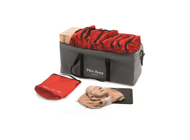 MiniAnne Plus | 10 st. set HLR set | Uppblåsbara dockor 