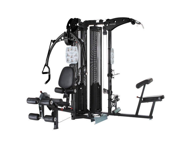 Multigym Gym M5 | 2 st viktmagasin Komplett träningsmaskin för 2 personer 