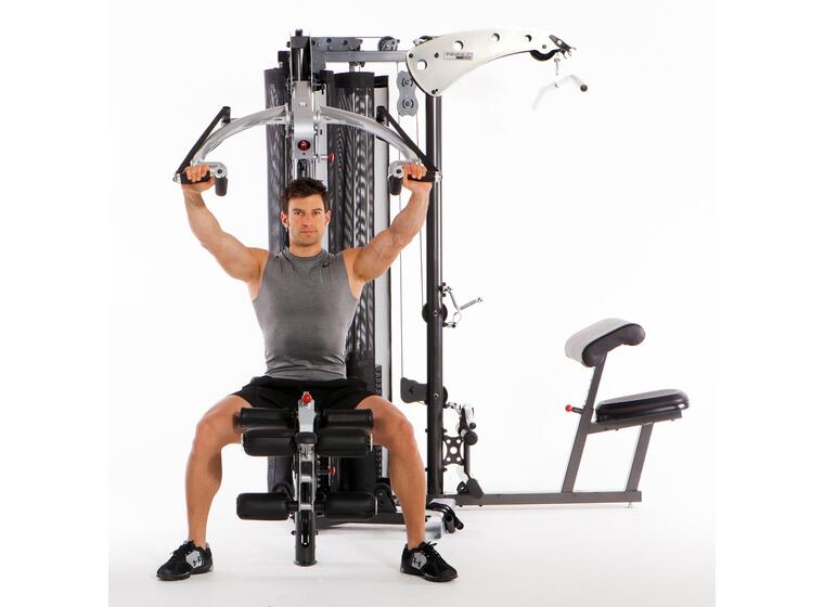 Multigym Gym M5 | 2 st viktmagasin Komplett träningsmaskin för 2 personer 