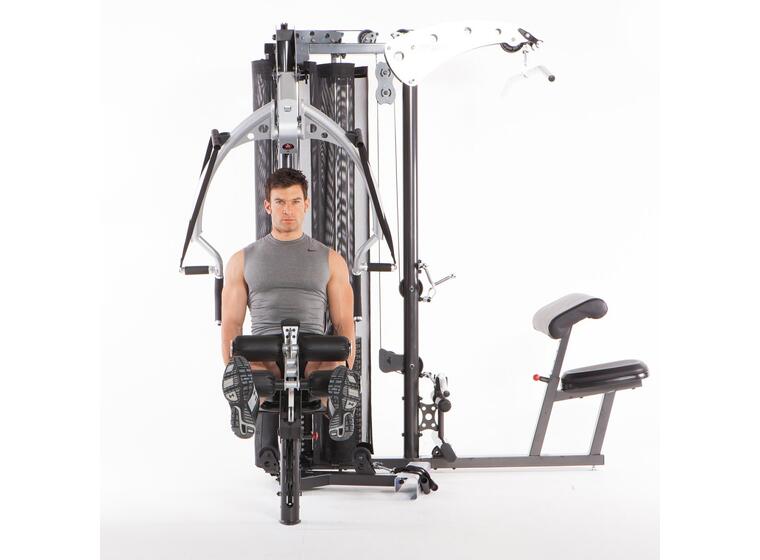 Multigym Gym M5 | 2 st viktmagasin Komplett träningsmaskin för 2 personer 
