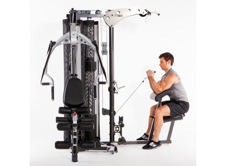 Multigym Gym M5 | 2 st viktmagasin Komplett träningsmaskin för 2 personer 