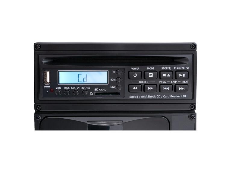 TLS M200 Combi Battery  Sound System Kasettbandsspelare | CD | Bluetooth 