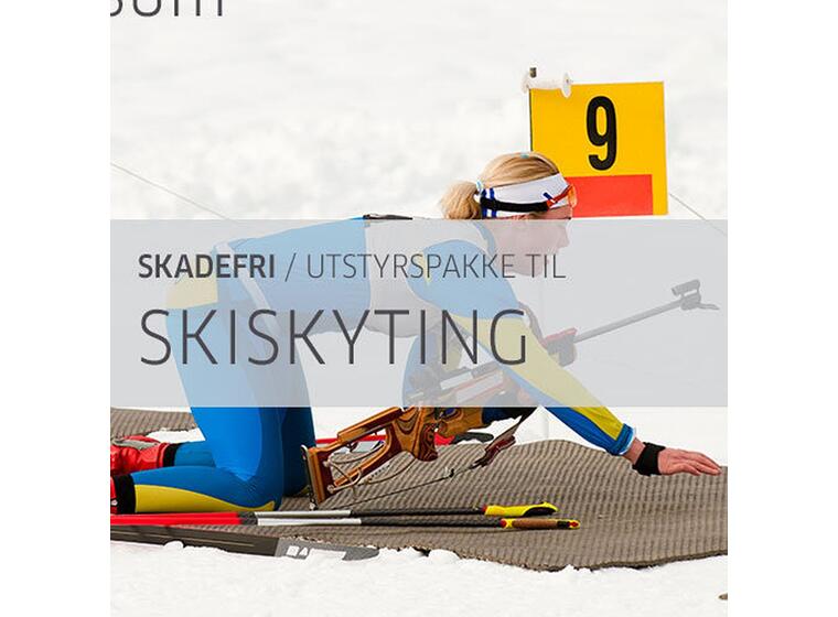 Träningspaket för skadefritt skidkytte Matta Pilatesboll och Bosubollar 