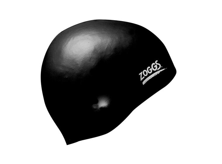 Zoggs Easy Fit Badmössa Svart Bra om du har långt hår- Mer stretch 