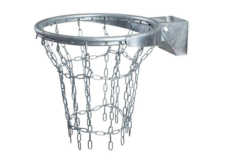 Basketbollkorg för utomhusbruk Korg och kedjor i galvaniserat stål 