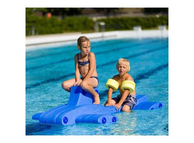 Flytleksak  Ubåt | 195x92x45 cm Badflotte | Vattenlek i bassäng | Pool 