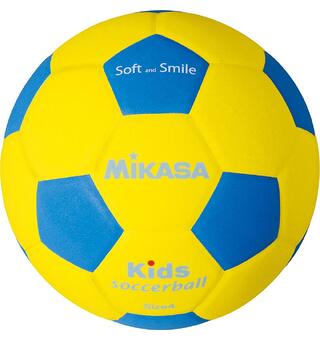 Fotboll Mikasa Kids soccerball Fotboll med mjuk yta strl.4