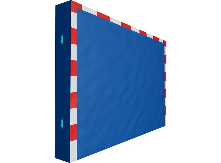 Tjockmatta med handbollsmål | Blå Nedslagsbädd | | 300x200x30 cm 