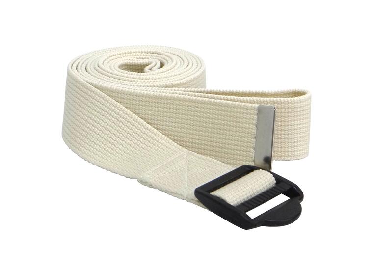 Yogabälte Naturfärgat 182 cm | Justerbart 