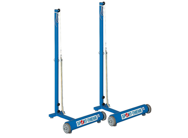 Badmintonstolpar transportabla (par) 2 st |  Nätsträckare | dragblock 