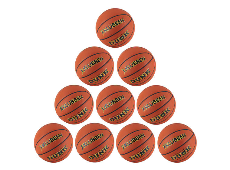 Basketboll Klubben Dunk 10 st. Inomhus | utomhus Strl 7